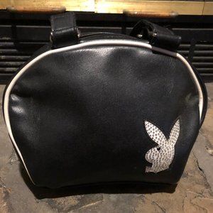 Playboy pocketbook black with white emblem